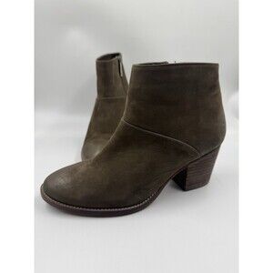 Blondo Women’s Waterproof Brown Ankle Heel Booties Zip Size 7.5